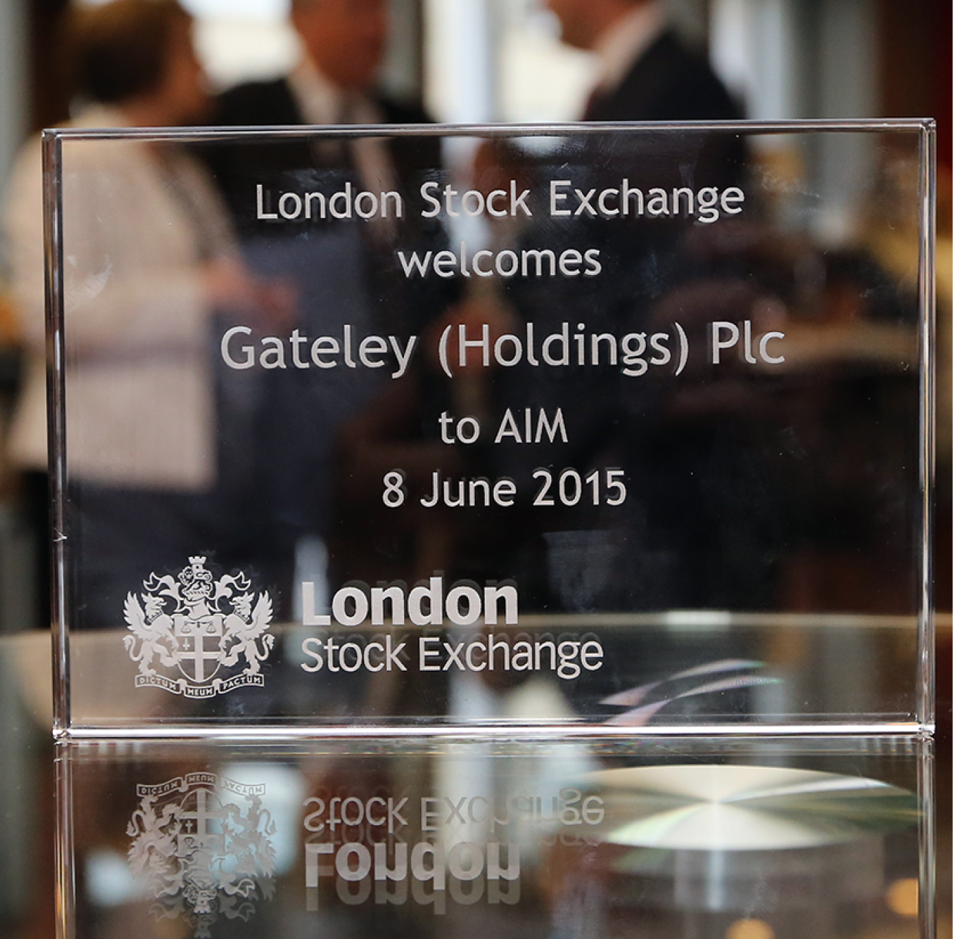 London Stock Exchange plaque